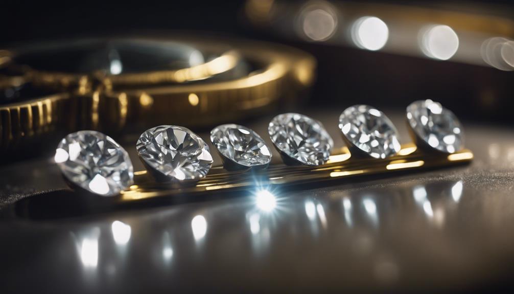 assessing diamond hue quality