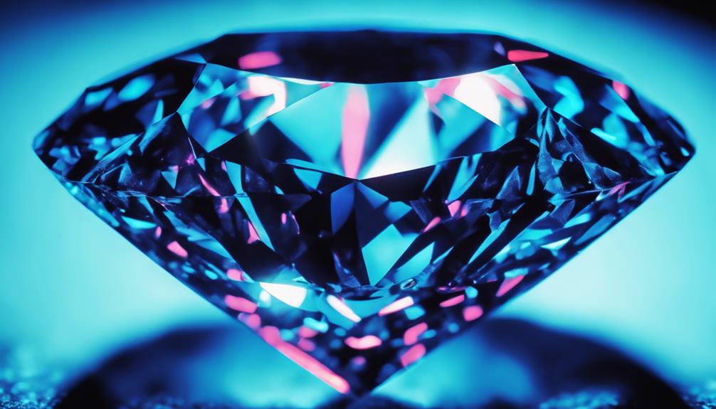 fluorescence in diamond explained