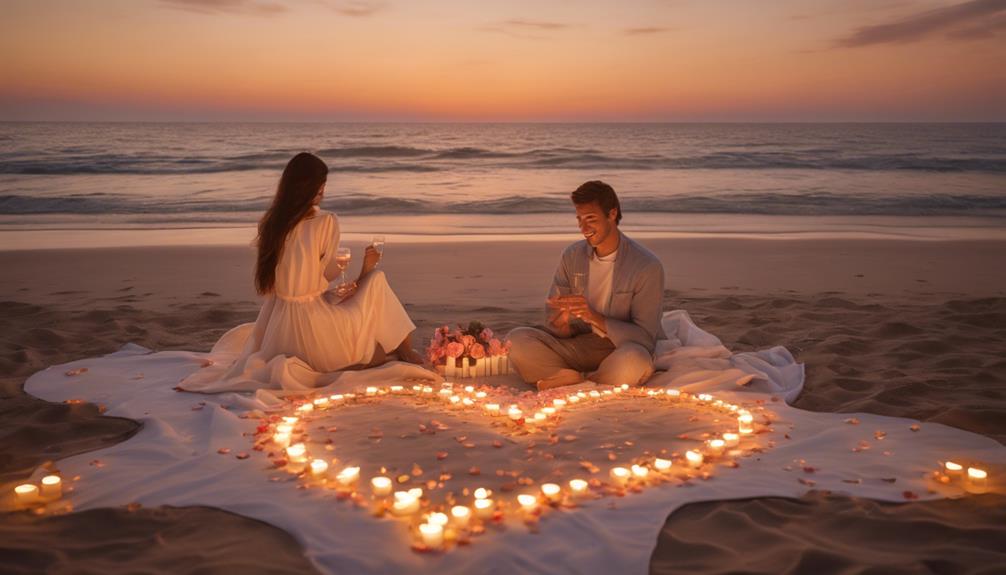 romantic beach proposal ideas