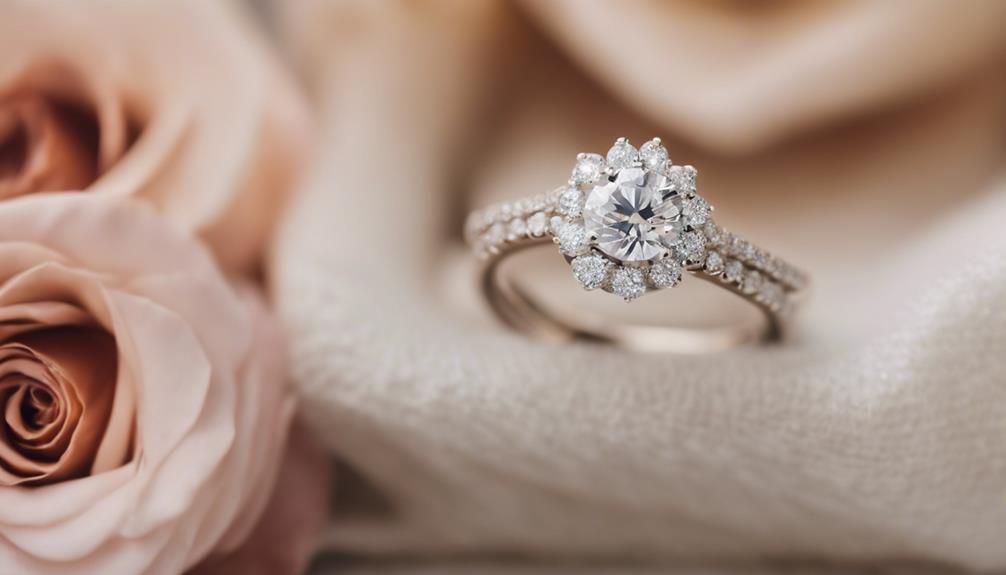 wedding and engagement ring distinction