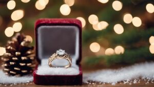 engagement ring purchase timing