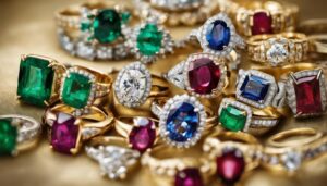 alternative gemstone engagement rings